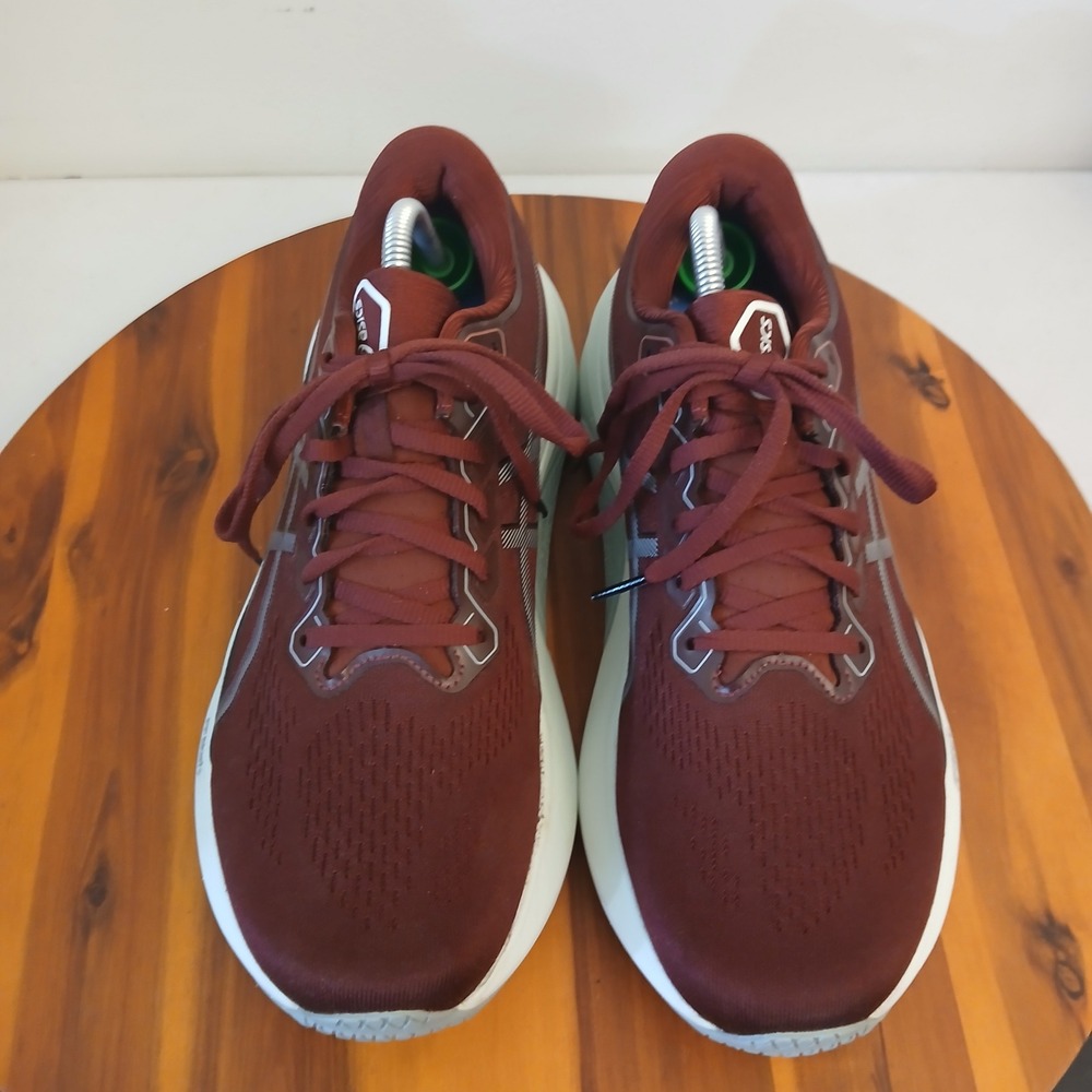 ASICS Gel-Kayano 30 Mens 11 Burgundy Running Shoes Sneakers 1011B548 - Picture 2 of 9